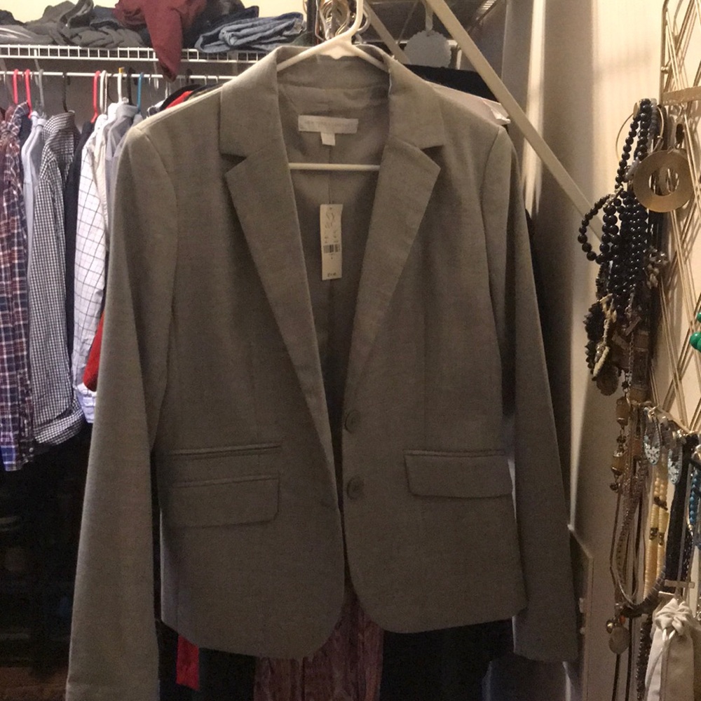 Light gray blazer